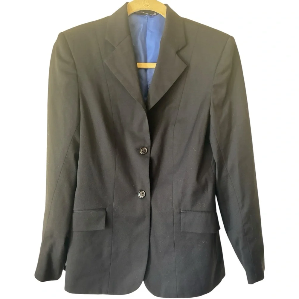 Women's Devon-Aire Black Equestrian Jacket M - Picture 2 of 6